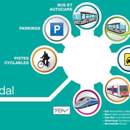 Tout Confort A Massy - Parking / Tgv Et Rer B&C Ngoại thất bức ảnh